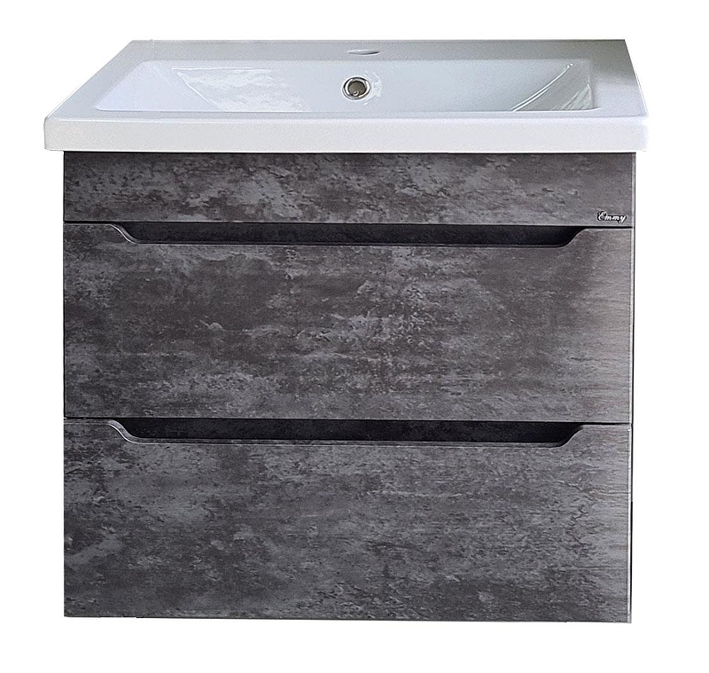 Тумба под раковину Emmy Стоун 60 310096 подвесная 