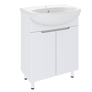 Тумба под раковину Emmy Агата 60 310107 цвет Белый