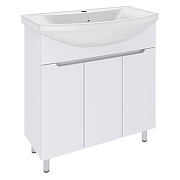 Тумба под раковину Emmy Агата 80 310109 цвет Белый