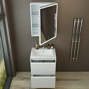 Тумба под раковину Emmy Вега 60 310160 цвет Белый-1