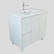 Тумба под раковину Emmy Вега 80 310162 цвет Белый-1