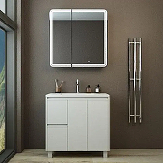 Тумба под раковину Emmy Вега 80 310162 цвет Белый-2