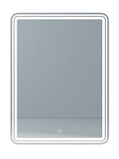 Зеркальный шкаф Emmy Мадрид 60 L 210142 с подсветкой цвет Белый