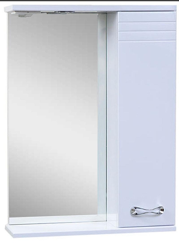 Зеркало со шкафом Emmy Рио 60 R 210051 с подсветкой 