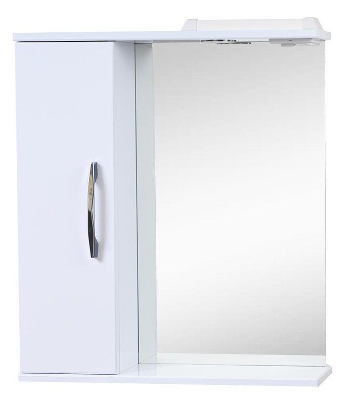 Зеркало со шкафом Emmy Рокард 70 L 210062 с подсветкой 