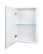 Зеркальный шкаф Emmy Вэла 40 R 210070 цвет Белый-1