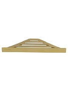 Металлическая полка Wonzon & Woghand WW-6132-BG угловая цвет Брашированное золото-1