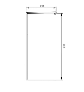 Душевая штанга Wonzon & Woghand WW-LY001-MB цвет Черный матовый-1
