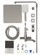 Душевая система Wonzon & Woghand Flex WW-88047072-BN цвет Брашированный никель-6