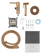 Гигиенический душ со смесителем Wonzon & Woghand Tor WW-88829073-RG цвет Розовое золото-4