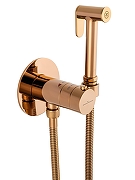 Гигиенический душ со смесителем Wonzon & Woghand WW-88829909-RG с термостатом цвет Розовое золото-3