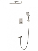 Душевая система Wonzon & Woghand WW-88929003-BN с термостатом цвет Брашированный никель