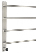 Электрический полотенцесушитель Wonzon & Woghand Nürnberg 52х61,7 WW-AL344-BN цвет Брашированный никель