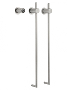 Электрический полотенцесушитель Wonzon & Woghand Leipzig 42х76 WW-AL3621-BN цвет Брашированный никель