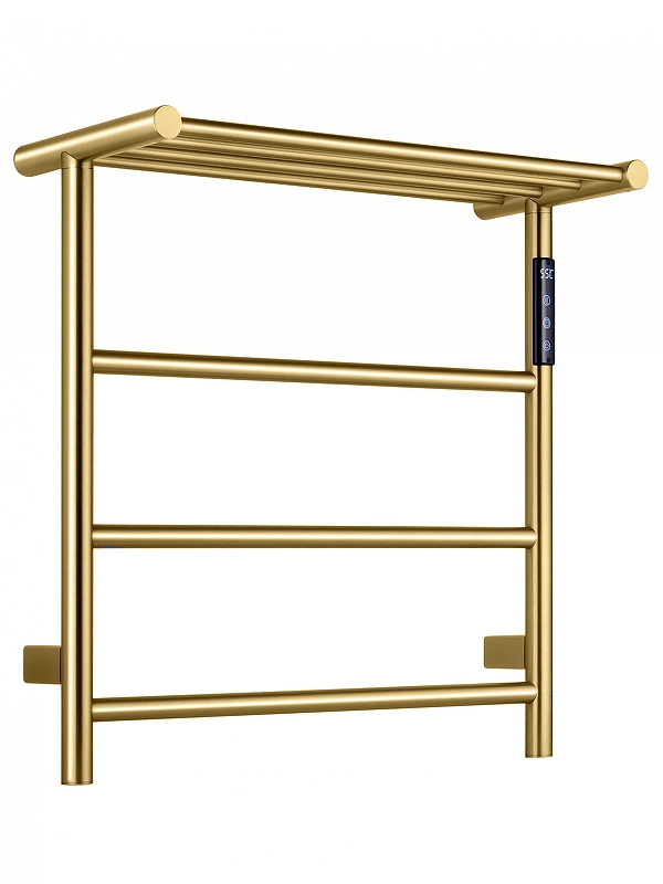 Электрический полотенцесушитель Wonzon & Woghand Bonn 47,5х49,9 WW-AL402-BG с полкой 