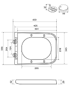 Унитаз Wonzon & Woghand Rona WW-UP2216-MB подвесной цвет Черный матовый с Микролифтом-2