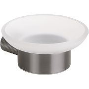 Мыльница Bemeta Grino 173108040 цвет Графит