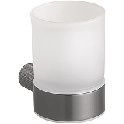 Стакан для зубных щеток Bemeta Grino 173110010 цвет Графит