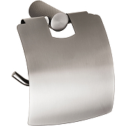 Держатель туалетной бумаги Bemeta Grino 173112012 с крышкой цвет Графит