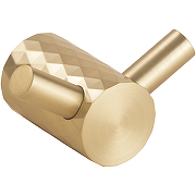 Двойной крючок Bemeta Zyra 174106030 цвет Матовое золото-шампань