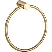 Кольцо для полотенец Bemeta Zyra 174204060 цвет Матовое золото-шампань