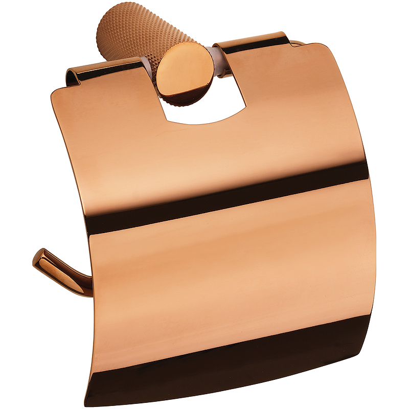 Держатель туалетной бумаги Bemeta Glacera 175112012 с крышкой 