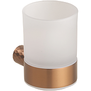 Стакан для зубных щеток Bemeta Copra 176110010 цвет Медь матовая