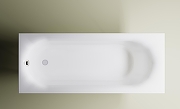 Ванна из искусственного камня Astra Form Лира 170х70 1010094 цвет Белый матовый-1