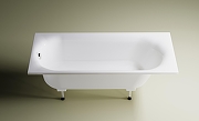 Ванна из искусственного камня Astra Form Лира 170х70 1010094 цвет Белый матовый-3