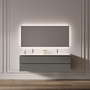 Зеркало Sancos Square 2.0 160 SQ2.1600 с бесконтактным выключателем и диммером-3