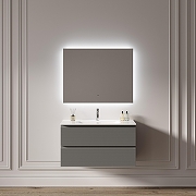 Зеркало Sancos Square 2.0 90 SQ2.900 с бесконтактным выключателем и диммером-4