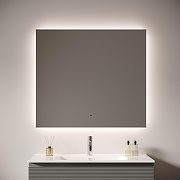 Зеркало Sancos Square 2.0 90 SQ2.900 с бесконтактным выключателем и диммером-6