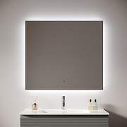 Зеркало Sancos Square 2.0 90 SQ2.900 с бесконтактным выключателем и диммером-7