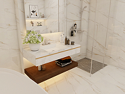 Керамогранит Bluezone Oriental RP-144408 Серый полированный 60x120 см-8