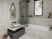 Керамогранит Colortile Evardo RP-215926 Темно-Серый рельефный 60x120 см-6