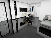 Керамогранит Velsaa Black and White RP-91887 Белый полированный 60x60 см-1