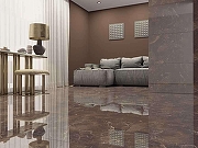 Керамогранит Velsaa Copper Slab Black RP-91892 Коричневый полированный 60x120 см-11