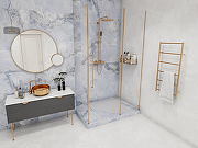 Керамогранит Colortile Onyx Sea Blue RP-139247 Голубой полированный 60x120 см-10