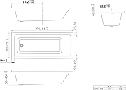 Акриловая ванна DIWO Казань 170x70 Щ0000055165 цвет Белый глянцевый-7
