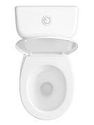 Унитаз компакт DIWO Сочи 0402 цвет Белый с бачком и сиденьем-9