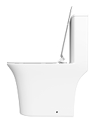 Унитаз моноблок STWORKI Олланд S01406WH цвет Белый с сиденьем Микролифт-15