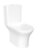 Унитаз компакт STWORKI Олланд S01400WH цвет Белый с бачком и сиденьем Микролифт-9