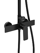 Душевая система STWORKI Готланд S13165BK цвет Черный матовый-12