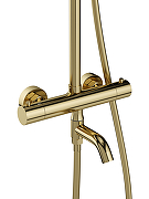 Душевая система STWORKI Готланд S13175GM с термостатом цвет Золото матовое-9