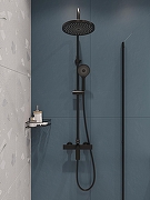 Душевая система STWORKI Готланд S13160BK цвет Черный матовый-8