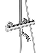 Душевая система STWORKI Готланд S13175CR с термостатом цвет Хром-12