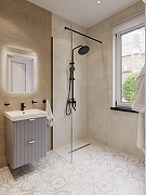 Душевая система STWORKI Киркенес S45170BK цвет Черный матовый-8