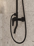 Душевая система DIWO Орёл DW-ORL75BK цвет Черный матовый-8