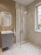 Душевая система DIWO Орёл DW-ORL75CR цвет Хром-8