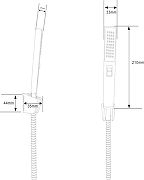 Душевой гарнитур STWORKI Эстерсунд S31195UCR цвет Хром-8